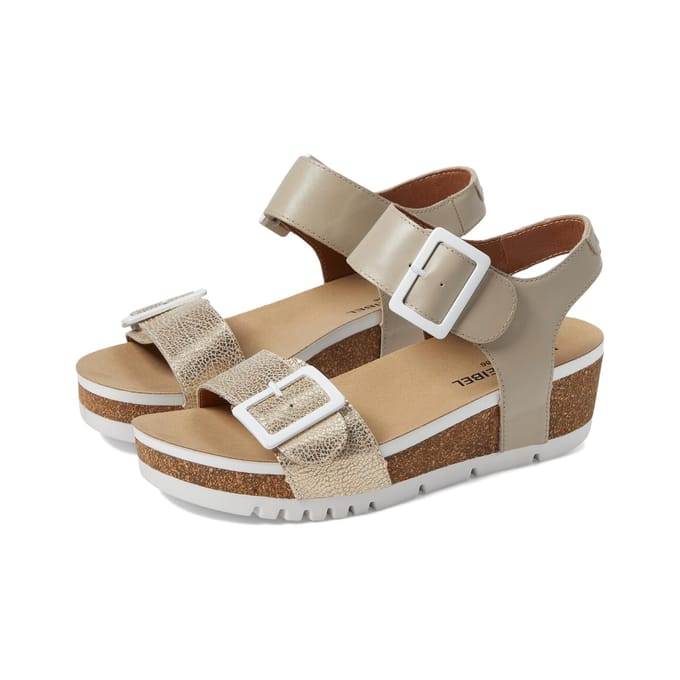 Josef Seibel Quinn 02 Dames Sandalen Crème