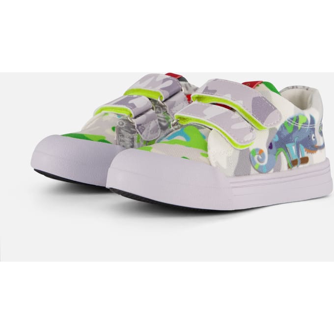 Sneakers | Jongens | Grey Blue | Canvas | Go Banana's | Maat 32