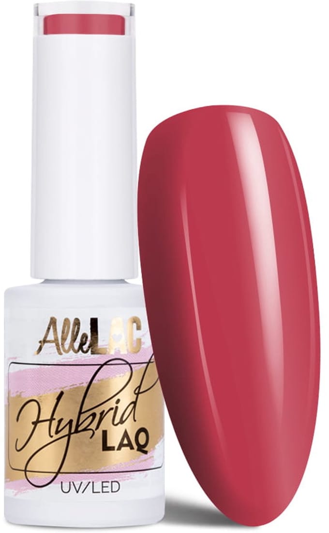 AlleLac Timeless Chic - LED/UV Gel Nagellak - 5g - Grapefruit Rood