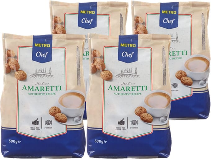 METRO Chef Amaretti 4 x 500 gram