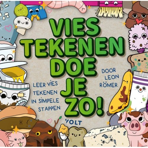Vies Tekenen Doe Je Zo! - Schattig Tekenen - Leon Römer