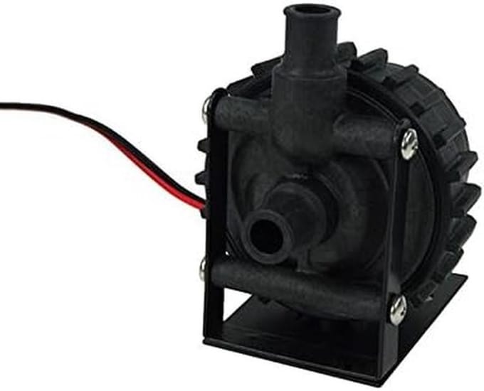 Computer Waterpomp - Koelingspomp PC - Computerkoeling Verbeteren - Keramische Lagers - 90 mm - Zwart