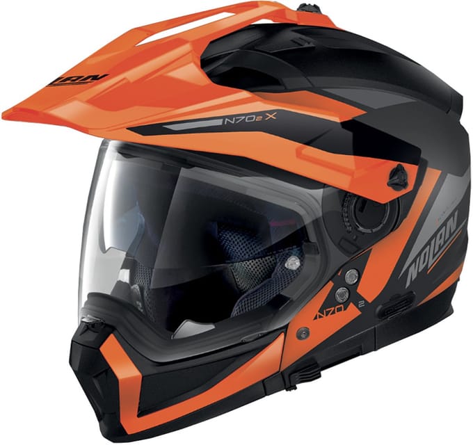 Nolan N70-2 X Stunner 52 Flat Zwart ECE 22.06 Multi Helm - Maat XL - Helm