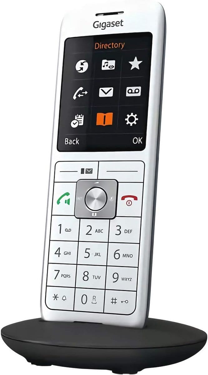 Draadloze DECT Telefoon met 2.4 inch Kleurenscherm en Micro USB Oplaadstation