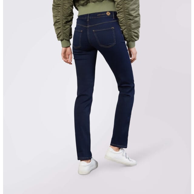 MAC Dream dark washed blue denim