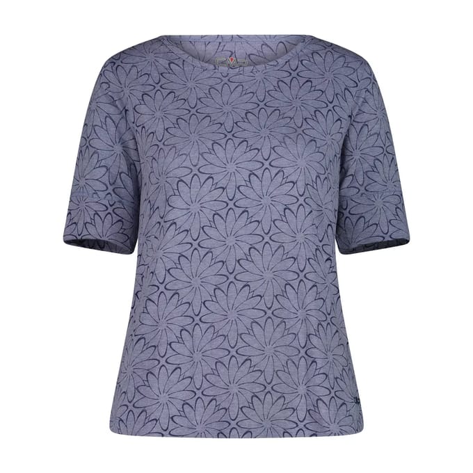 Dames-T-shirt met opdruk CMP