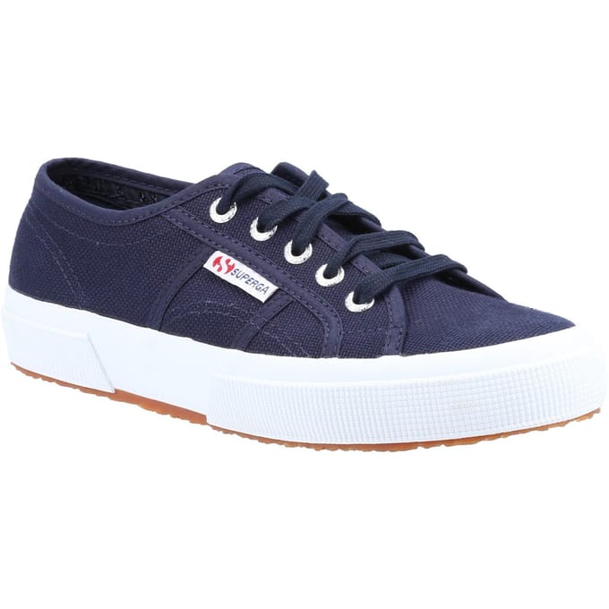 Superga Dames 2750 Cotu Classic Sneakers (Marineblauw/Wit)
