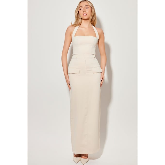 Odd Muse Maxi Skirt Oat Taglia: L | Maxi gonne Outlet | Donna