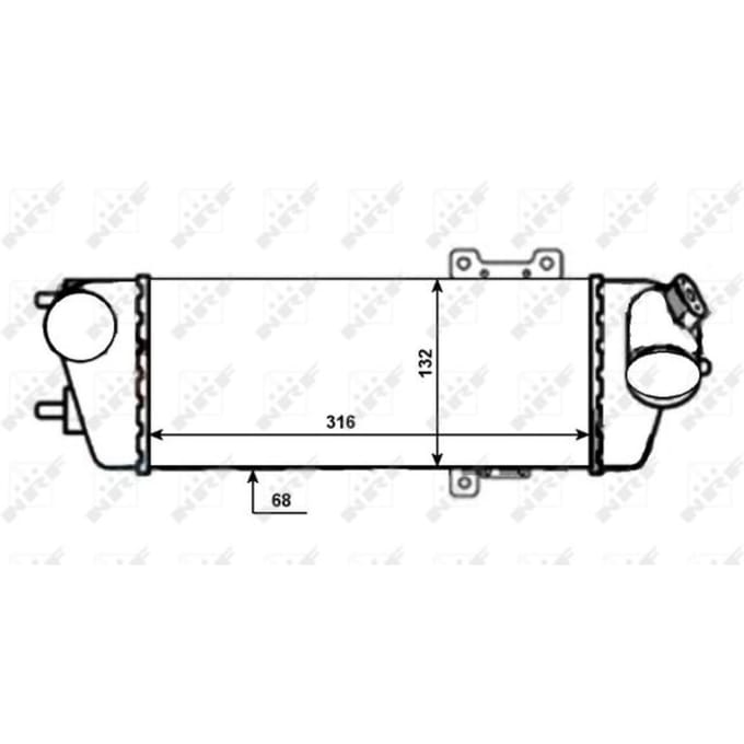 Intercooler NRF 30525