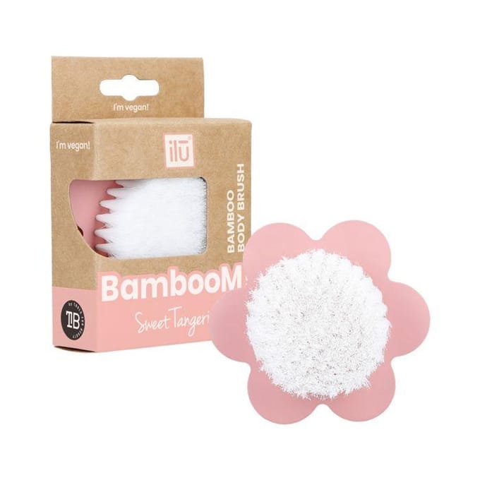 ilu - Bamboom! Face Brush Bamboo - Sweet Tangerine