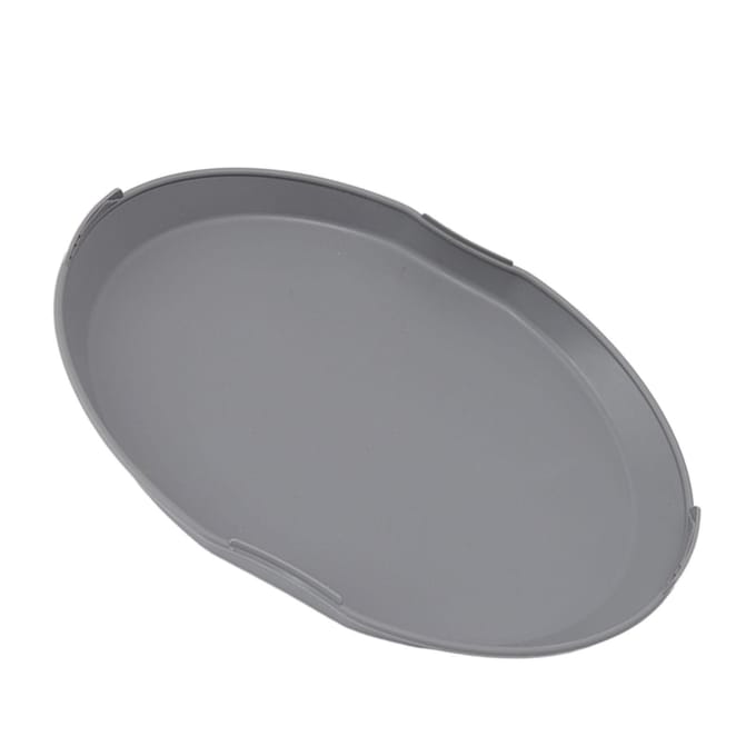 Siliconen Stoompan Hittebestendig Voedselkwaliteit Magnetronbestendig Bakvorm voor TM31 5 6 gray