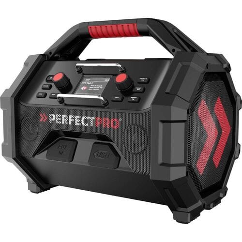 PerfectPro ROCKTAGON 18V - Multi Battery 18V systeem - FM / DAB+ - Bluetooth - USB (Lader) - IP65 - OCT-18V