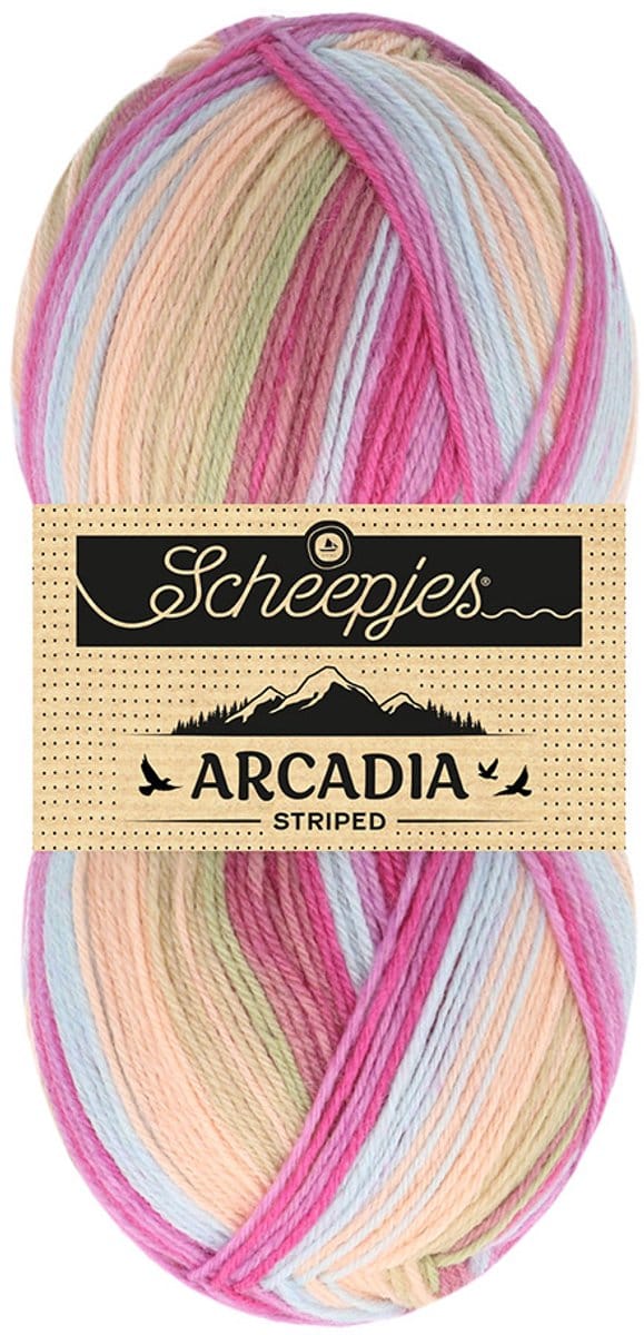 Scheepjes Arcadia striped - 914 sonoran