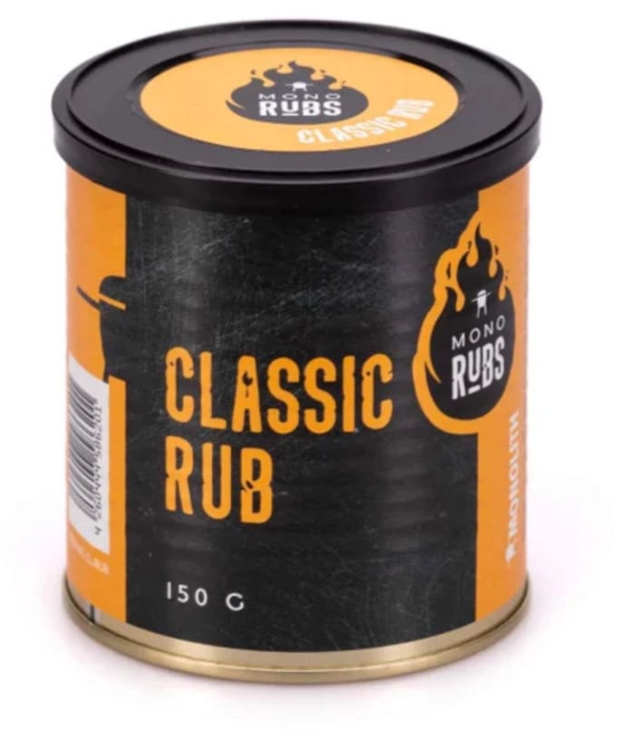 Monolith Classic Rub – Universele BBQ Rub met Rokerige Paprika – 133 g