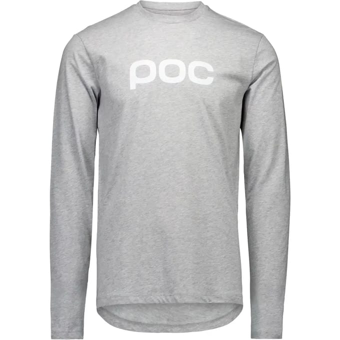 Poc T-shirt Met Lange Mouwen Grijs M