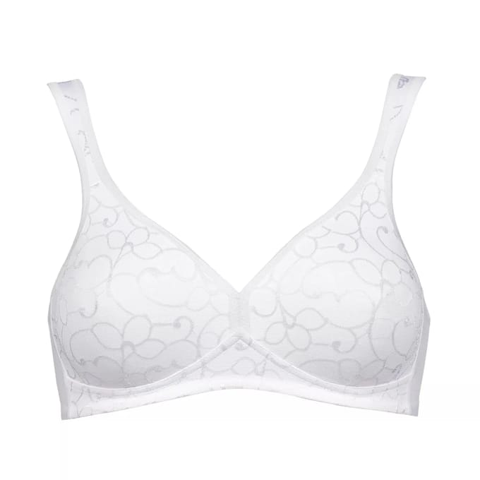 Triumph - Elegant Cotton N - WHITE - Vrouwen - Maat D100