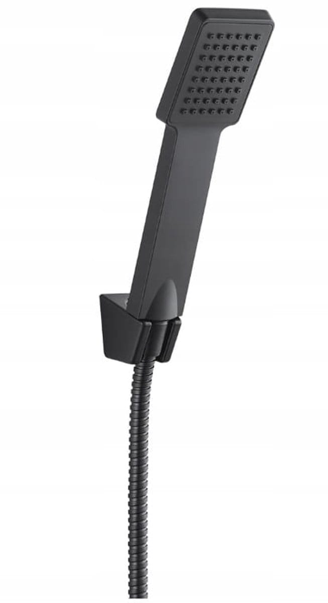 Kuchinox Orca - Douche Set - Zwart - Antikalk Systeem - Regen Straal