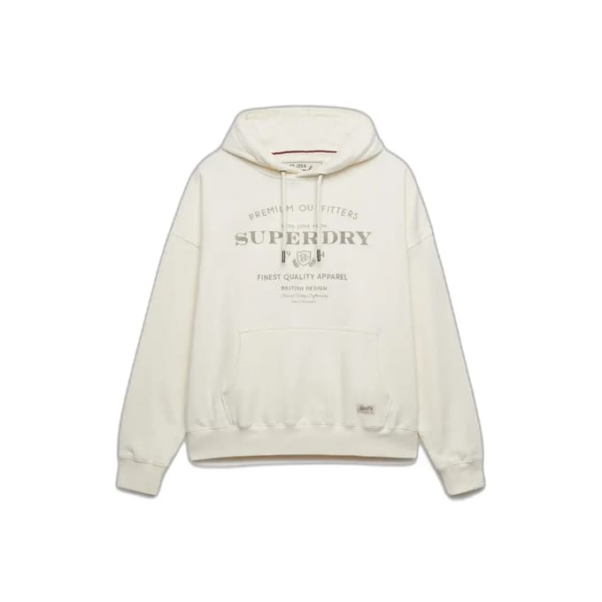 Dames Hoodie Superdry Luxe Casual Relaxed