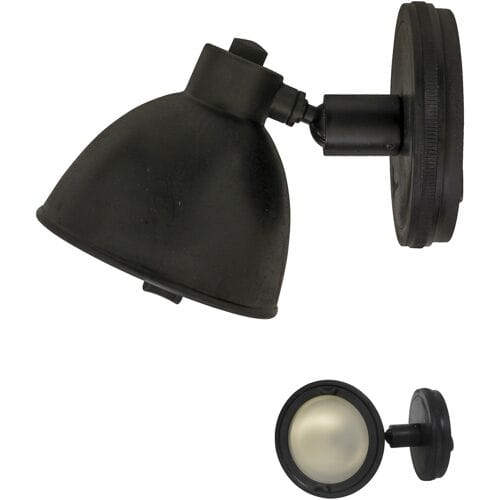 KS Verlichting Timo Wandspot Zwart