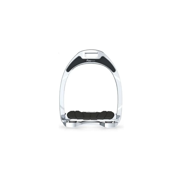 Ultra-Grip Aluminium Dressuurzolen Grijs/Alu/Bruin Flex-On