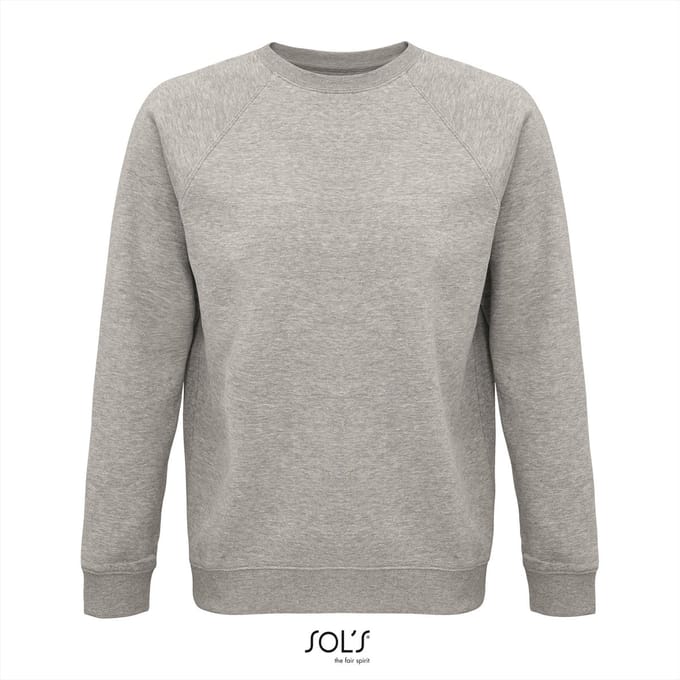SOL'S Unisex Space Sweatshirt L03567 - Grey Melange - M
