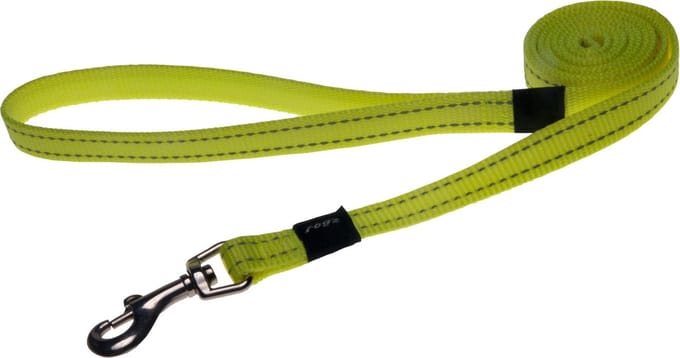 Rogz Utility Lange Lijn Geel - Hondenriem - 180x1.6 cm