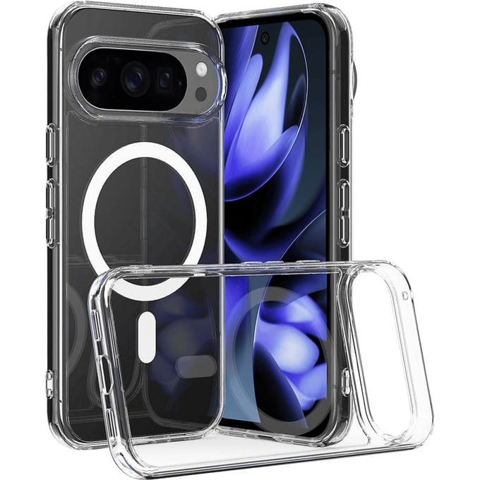 CaseBody Google Pixel 10 Pro MagSafe Airbag Hoesje Transparant