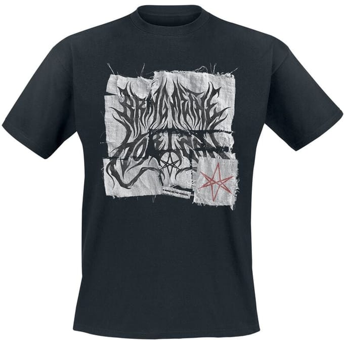 Bring Me The Horizon T-shirt - Patchwork - S tot 4XL - voor Mannen - zwart