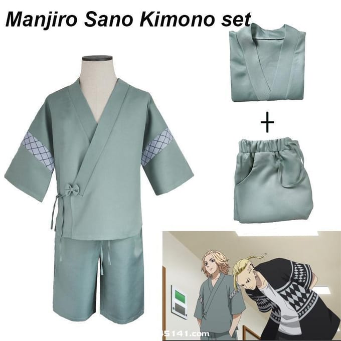 Anime Tokyo Cosplay Rollenspel Pak Meerdere Stijlen M black