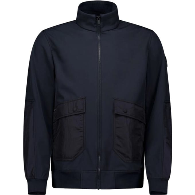 Airforce Roan softshell jacket dark navy blue