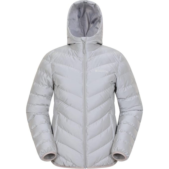 Mountain Warehouse Dames/dames Seasons Reflecterende Gewatteerde Jas (Grijs)