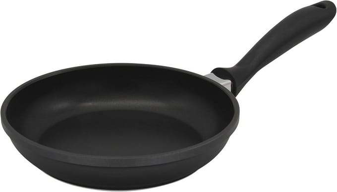Pan Die-Cast Aluminium 24cm Flat - Ideaal voor Koken op Alle Hittebronnen