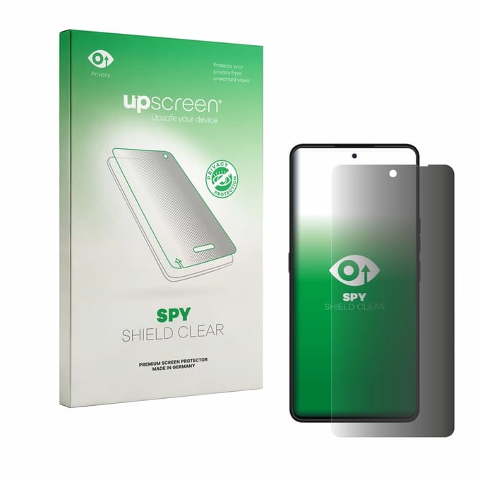 upscreen - privacy screenprotector voor Volla Phone Plinius - Folie Beschermfolie Blauwlichtfilter