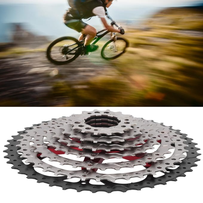 ZTTO 9 Speed Cassette Freewheel 46T Mountainbike Fiets 9S Freewheel Accessoire gray