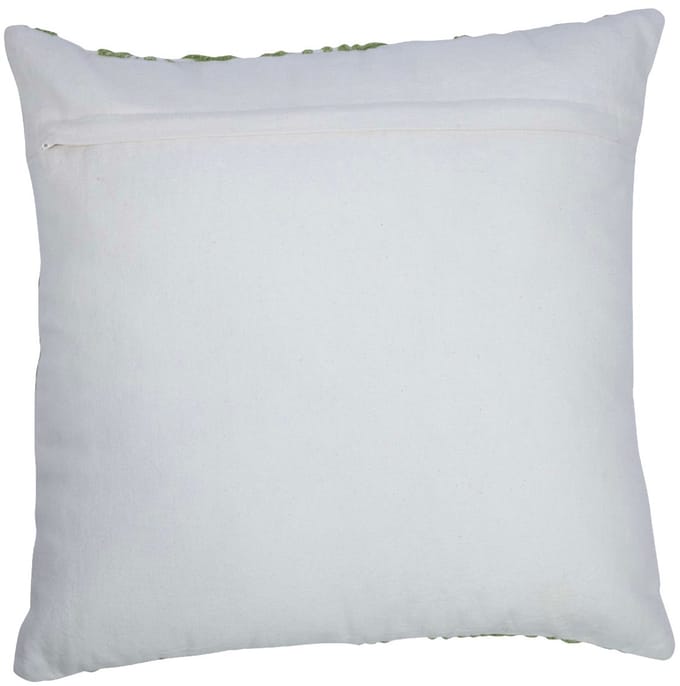 Lilou Kussen bladeren groen 45x45cm
