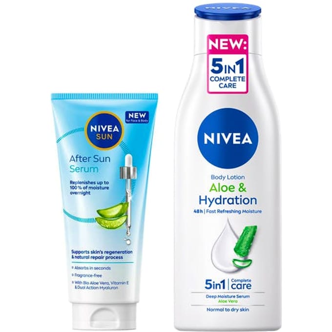 NIVEA After Sun Aloe Moisture Set 100 ml + 250 ml