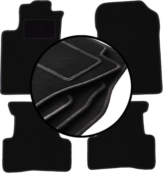 Complete set veloursmatten voor: Honda CR-V III SUV (2006-2011)