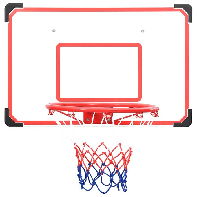 vidaXL - 5-delige - Basketbalset - wandmontage