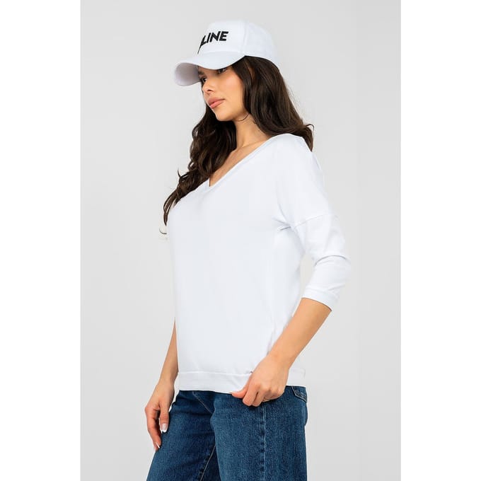 Velora V Flow Top - Wit / S/M