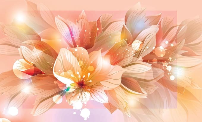 Poster | Roze | 104 x 70,5 cm