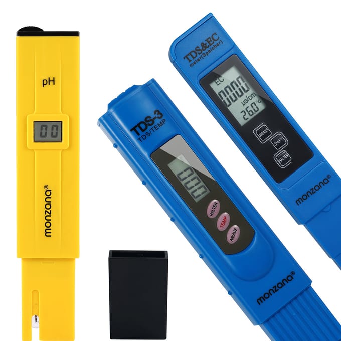Watertester set van 3