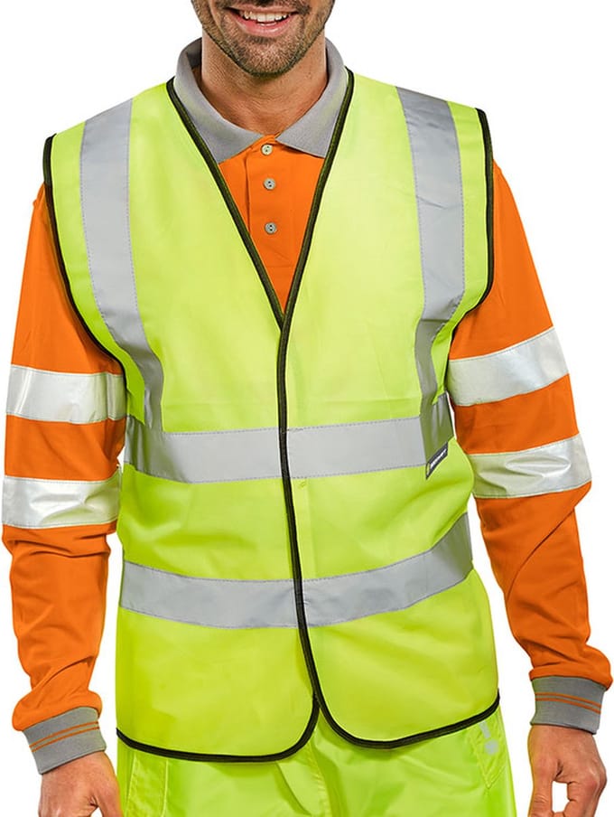 Beeswift BSEEN Vest - Geel - Maat M