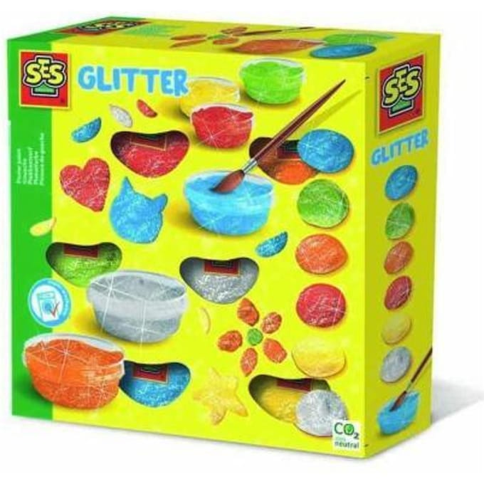 SES Creative Plakkaatverf glitter Verven en kleuren