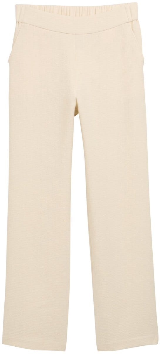 Rechterschouder broek in seersucker dames Tom Tailor
