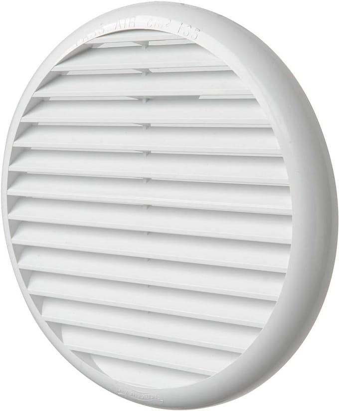 Universeel Ventilatierooster 175 mm - Kunststof Ventilatieoplossing