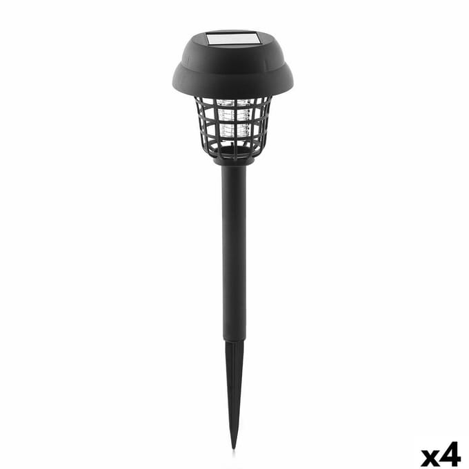 Set van 4 InnovaGoods insectendoder lampen voor buiten op zonne-energie