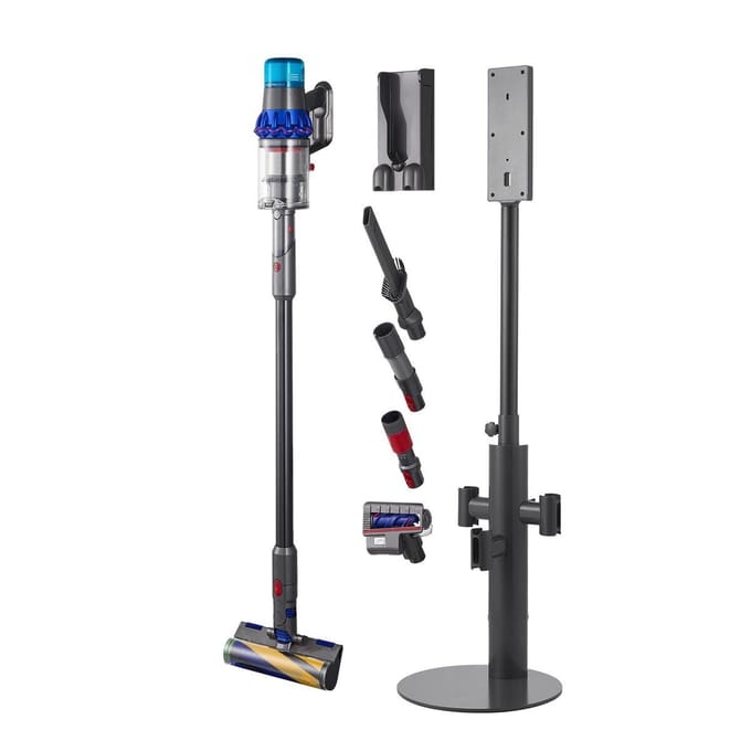 Support de sol pour aspirateur Dyson Multi-Modèles Support de rangement Porte-accessoires avec 3 pinces