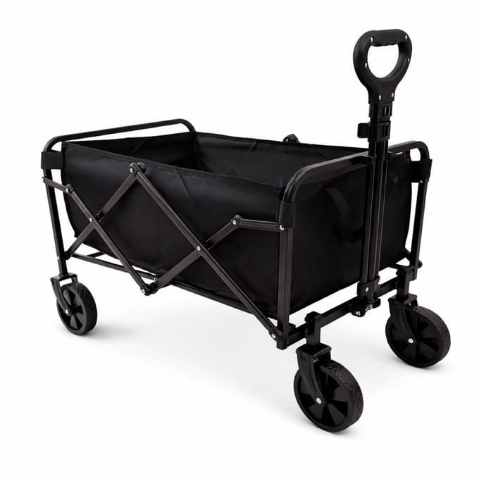Ceruzo Bolderkar 60L – Opvouwbaar – Transportkar – Camping Strand - Max 20kg