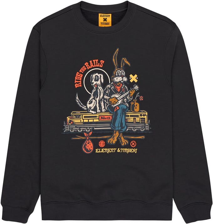 Element Timber Aboard Sweatshirt Zwart M Man