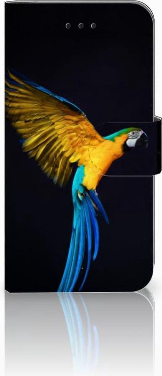 Apple iPhone X | Xs Telefoonhoesje met Pasjes Papegaai
